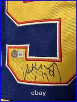 Wayne Gretzky Signed St Louis Blues Jersey Autographed Beckett BAS LOA