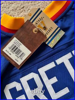 Wayne Gretzky Signed St Louis Blues Mitchell & Ness Authentic 1995-96 Jersey BAS