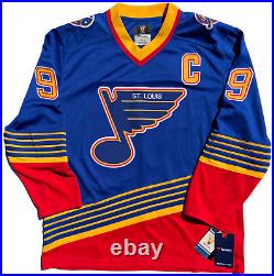 Wayne Gretzky Signed St. Louis Blues Premier Hockey Jersey Fanatics Jsa