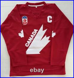 Wayne Gretzky Signed Team Canada Hockey Jersey JSA LOA WGA #99 Oilers Kings HOF