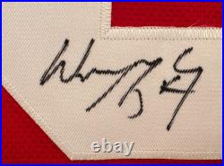 Wayne Gretzky Signed Team Canada T/b Jersey XL Beckett Coa Full Letter