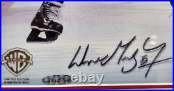 Wayne Gretzky Signed The Great Ones L. E. Cel 369/750 Upper Deck & Warner Bros