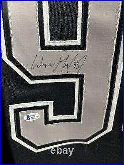 Wayne Gretzky Signed Vintage 1991-1992 LA Kings Authentic Jersey-WithBECKETT COA