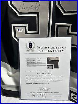 Wayne Gretzky Signed Vintage 1991-1992 LA Kings Authentic Jersey-WithBECKETT COA