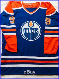 Wayne Gretzky Signed auto Edmonton Oilers Jersey with COA