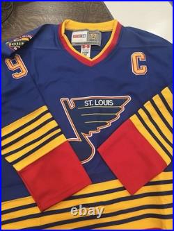 Wayne Gretzky St. Louis Blues Autographed Framed Jersey with JSA LOA