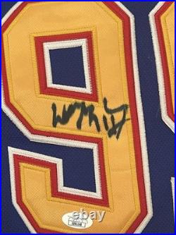 Wayne Gretzky St. Louis Blues Autographed Framed Jersey with JSA LOA