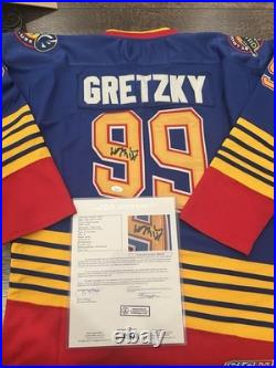 Wayne Gretzky St. Louis Blues Autographed Framed Jersey with JSA LOA