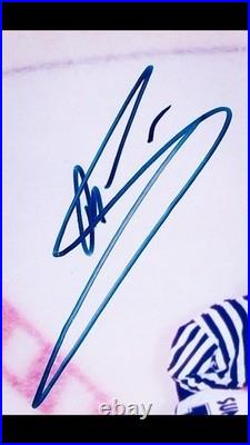 Wayne Gretzky & Sundin signed 8x10 Final Game @ Maple Leaf Gardens 12/19/98