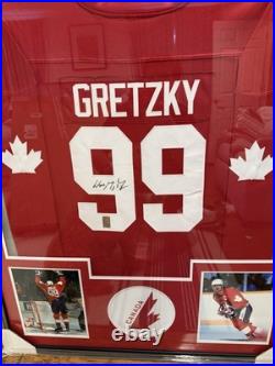 Wayne Gretzky Team Canada #99 Signed Original Hockey Jersey, Framed