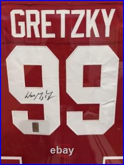 Wayne Gretzky Team Canada #99 Signed Original Hockey Jersey, Framed