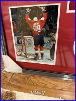 Wayne Gretzky Team Canada #99 Signed Original Hockey Jersey, Framed