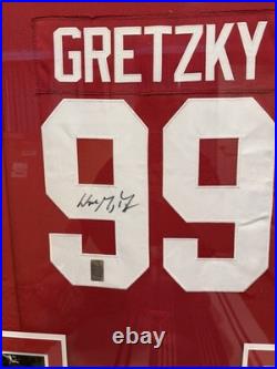 Wayne Gretzky Team Canada #99 Signed Original Hockey Jersey, Framed