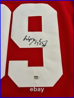 Wayne Gretzky Team Canada Cup 1987 Signed Jersey Psa Coa Authentic Autograph Hof