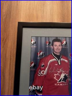 Wayne Gretzky Team Canada Signed Photo JMSTERN Authentication