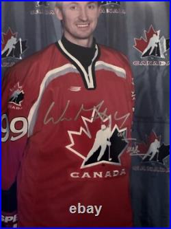 Wayne Gretzky Team Canada Signed Photo JMSTERN Authentication Wayne Gretzky Team Canada Signed Photo JMSTERN Authentication