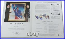 Wayne Gretzky The Great Farewell 27X33 Signed by Ken Danby Limited Litho /9999