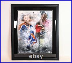 Wayne Gretzky & Tiger Woods Autographed Rarefied Air 16x20 Autographed Photo