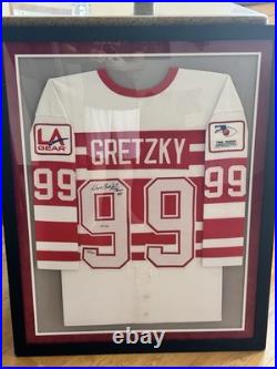 Wayne Gretzky Tour 94 Signed Jersey 383/499 Framed With JSA Authentication