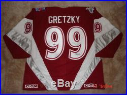 Wayne Gretzky Uda Autographed 1999 Allstar Jersey Ltd. Edition 46/99