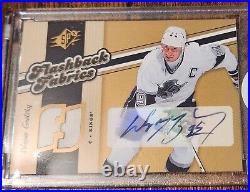 Wayne Gretzky Upper Deck 2006-2007 SPX Flashback Fabrics Auto Game Used Jersey