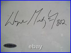 Wayne Gretzky Upper Deck Limited Edition 802 Goal Signed Photo Lmt Of 802,17x21