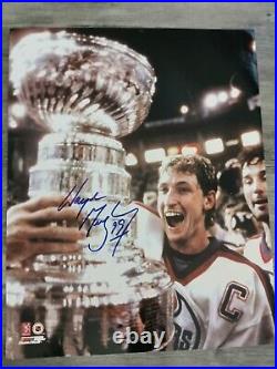 Wayne Gretzky Vintage Early Official Wga 8x10 Signed With Coa