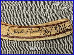 Wayne Gretzky and Brent Gretsky Autographed Hockey Stick. Also Game Used