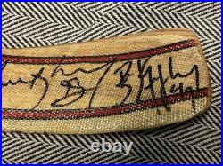 Wayne Gretzky and Brent Gretsky Autographed Hockey Stick. Also Game Used