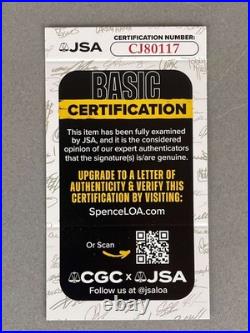 Wayne Gretzky and Wife Janet Gretzky Signed Wedding Photo with JSA COA