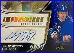 Wayne Gretzky auto card 2019 Upper Deck New York Rangers NHL Encap