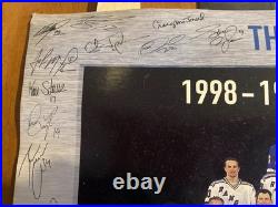 Wayne Gretzky autograph New York Rangers Signatures Entire Team And Coaches NHL