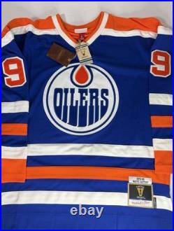 Wayne Gretzky autographed Edmonton Oilers signed NHL Mitchell & Ness- JSA COA