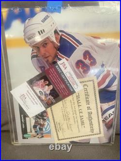 Wayne Gretzky autographed signed 1992 Beckett Magazine JSA COA