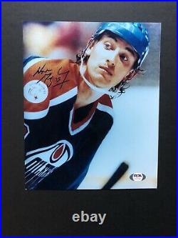 Wayne Gretzky autographed signed 8x10 photo PSA/DNA COA Letter Edmonton Oilers
