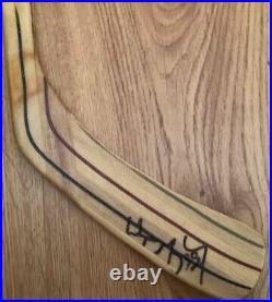 Wayne Gretzky autographed signed NY Rangers Easton game model hockey stick (JSA)