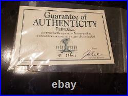 Wayne Gretzky autographed signed plaque #99 Los Angeles Kings COA