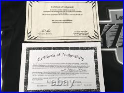 Wayne Gretzky hand signed LA Kings Hockey Jersey Size 54 COA x 3