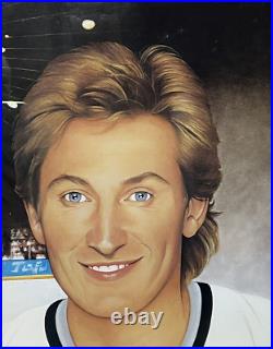Wayne Gretzky's 2000th NHL Point-Framed Autographed Ltd Edition Print #77/2000