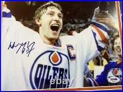 Wayne Gretzky signed 11x14 autographed framed photo PSA Authenticated