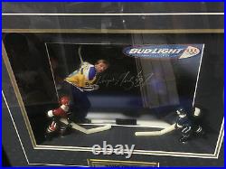 Wayne Gretzky signed Bud Light Bubble Boys shadowbox framed mint auto WGA COA