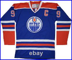 Wayne Gretzky signed Edmonton Oilers Hockey Jersey exact proof COA autographed