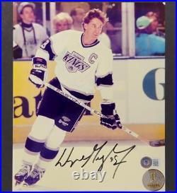 Wayne Gretzky signed Los Angeles Kings 8x10 Photo autograph BAS Beckett