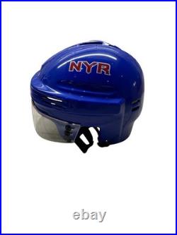 Wayne Gretzky signed NY Rangers mini Helmet. Gretzky Hologram Wayne Gretzky signed NY Rangers mini Helmet. Gretzky Hologram