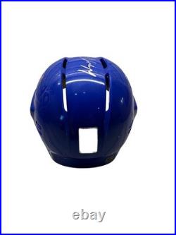 Wayne Gretzky signed NY Rangers mini Helmet. Gretzky Hologram