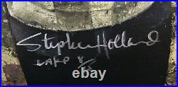 Wayne Gretzky signed Stephen Holland Great One canvas art mint auto COA LE /15