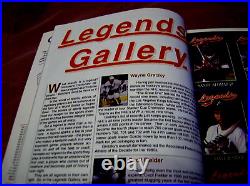 Wayne Gretzky signed auto 99This is a Legends magazine. Table softcover book COA