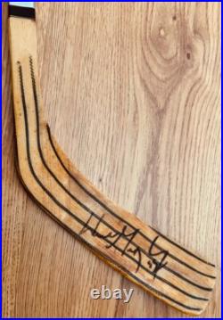 Wayne Gretzky signed autographed LA Kings authentic Easton game issued stick UDA