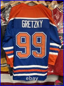 Wayne The Great One Gretzky Signed Jersey
