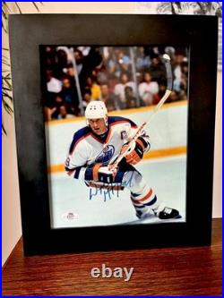 Wayne gretzky autographed 8x10 photo signed ACE Authentic Auto Framed GOAT HOF